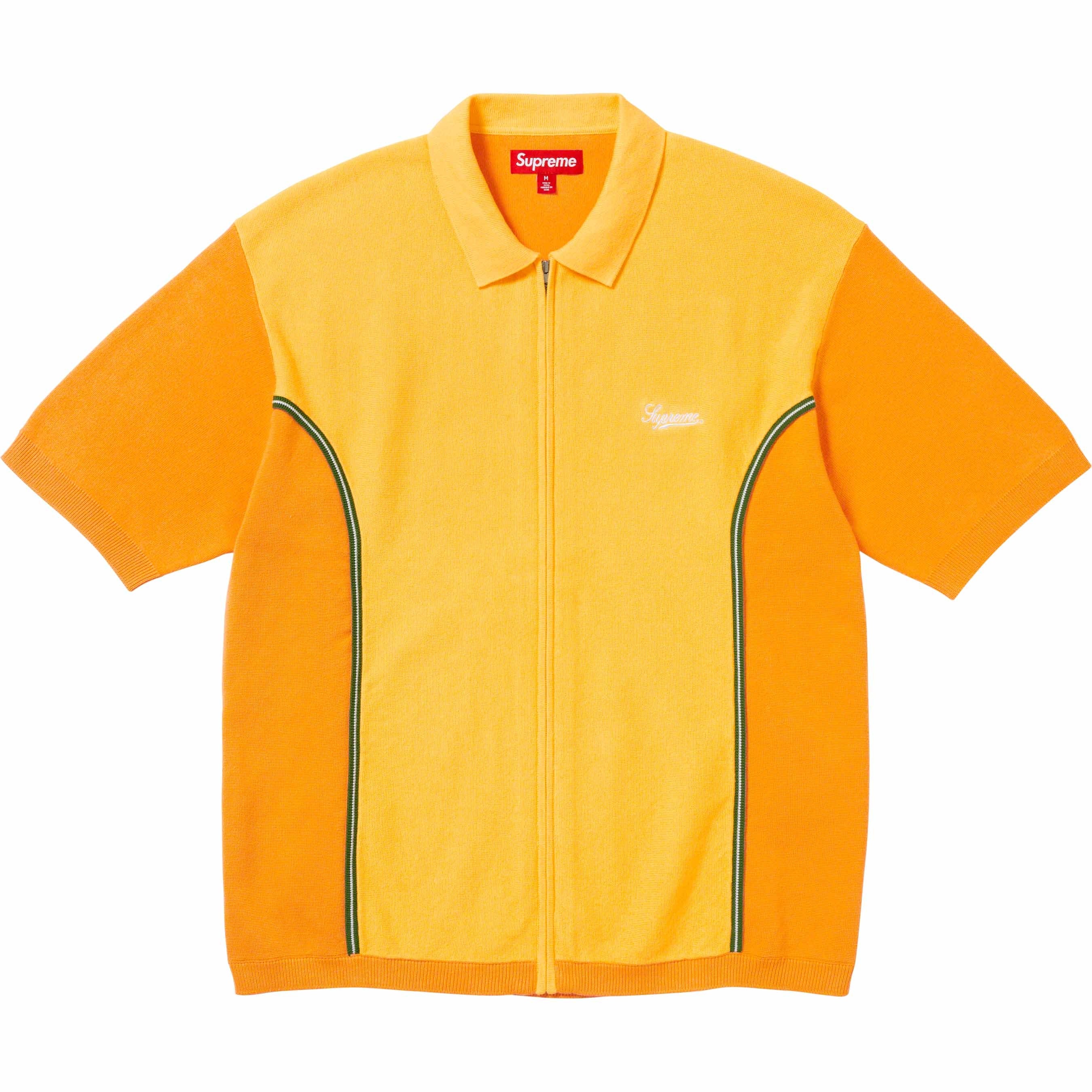 Piping Zip Up Polo view 10